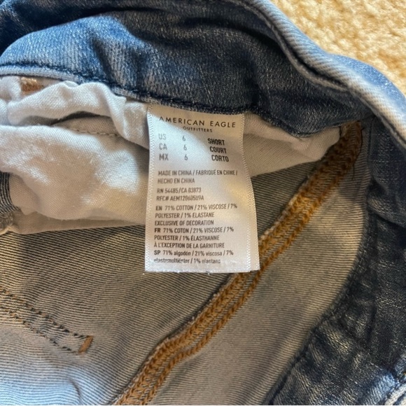 American Eagle Curvy Next Level Stretch High Waisted Jegging - Picture 2 of 4